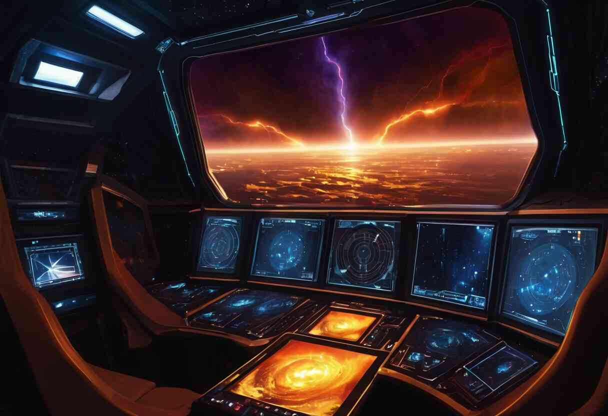 Кликните для просмотра оригинального изображения Навигационная панель звездолёта