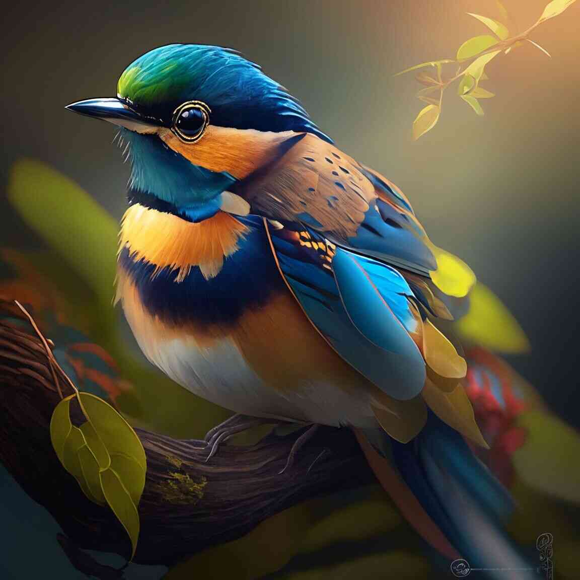 Кликните для просмотра оригинального изображения Птица славей