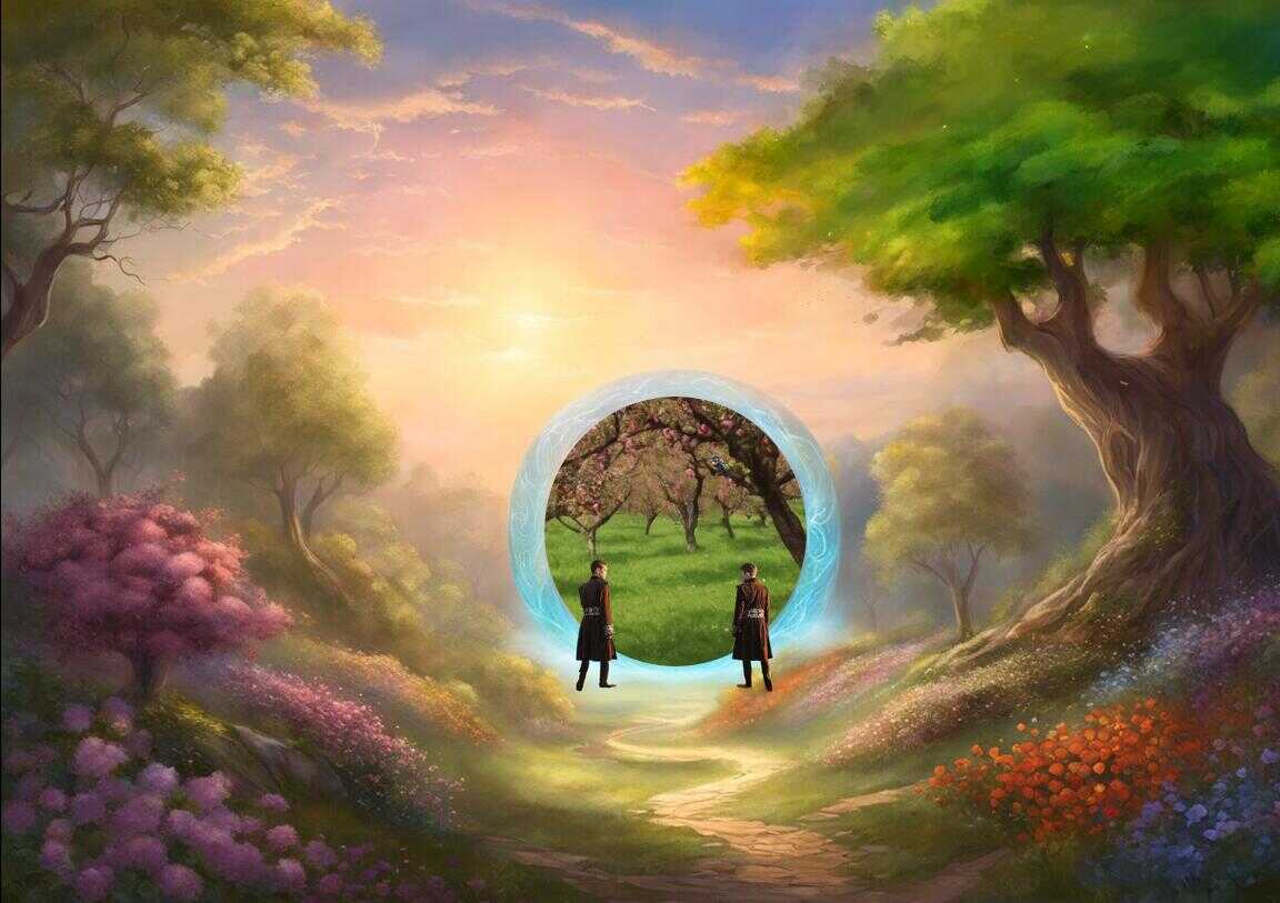 Кликните для просмотра оригинального изображения Портал внутри мира